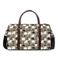 Cute Bear Pattern Print Duffel Bag