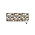 Cute Bear Pattern Print Extended Mouse Pad