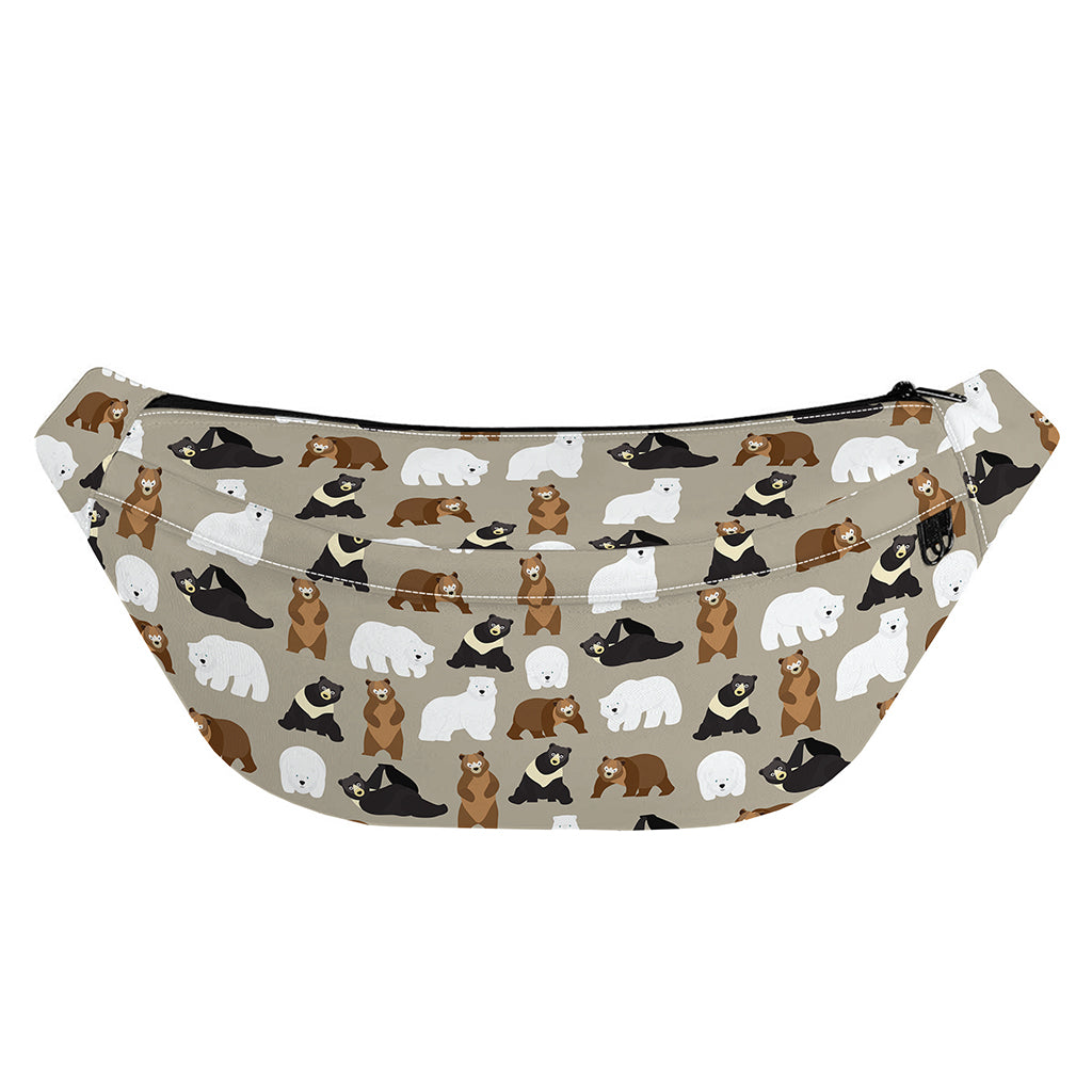 Cute Bear Pattern Print Fanny Pack