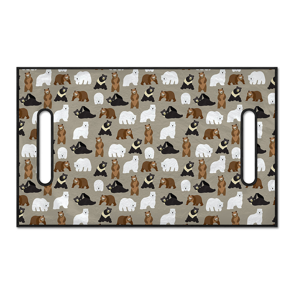 Cute Bear Pattern Print Golf Cart Seat Cover