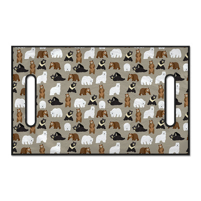 Cute Bear Pattern Print Golf Cart Seat Cover