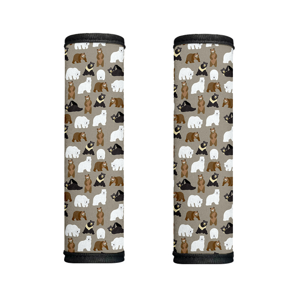 Cute Bear Pattern Print Handle Covers