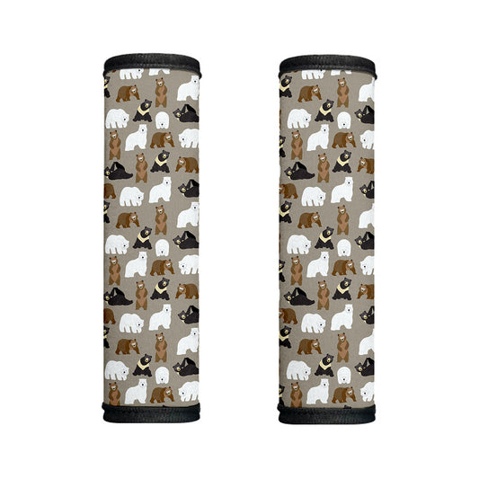 Cute Bear Pattern Print Handle Covers