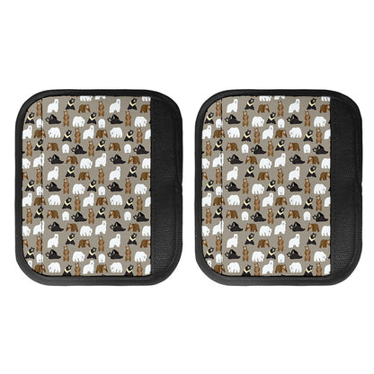 Cute Bear Pattern Print Handle Covers