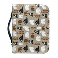 Cute Bear Pattern Print Leather Bible Cover