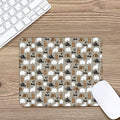 Cute Bear Pattern Print Mouse Pad