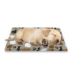 Cute Bear Pattern Print Pet Cooling Mat Cover