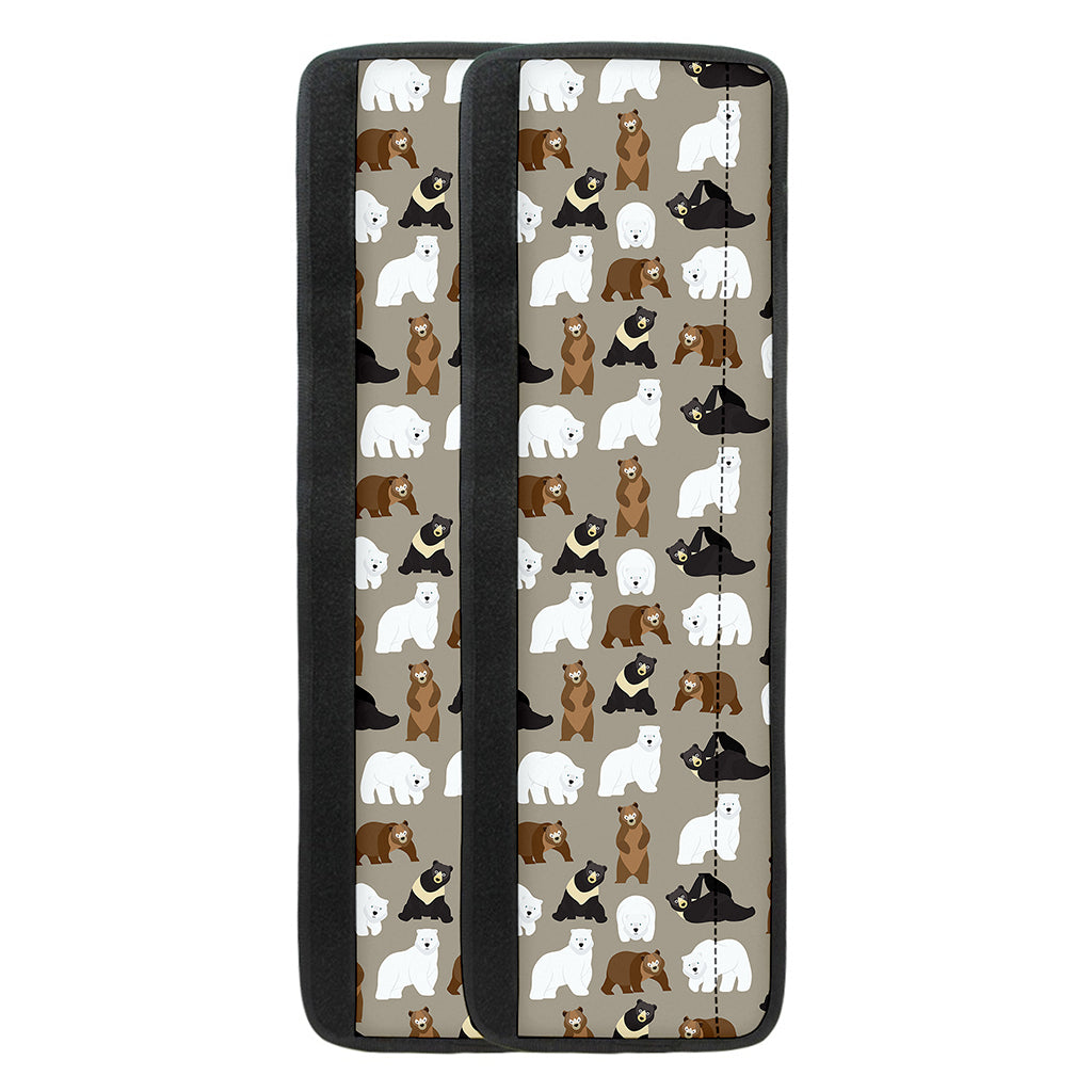 Cute Bear Pattern Print Refrigerator Handle Covers