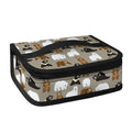 Cute Bear Pattern Print Small Lunch Bag