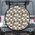 Cute Bear Pattern Print Tire Cover