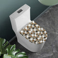 Cute Bear Pattern Print Toilet Lid Cover