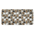 Cute Bear Pattern Print Towel