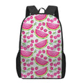 Cute Berry Watermelon Pattern Print 17 Inch Backpack