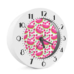 Cute Berry Watermelon Pattern Print Alarm Clock