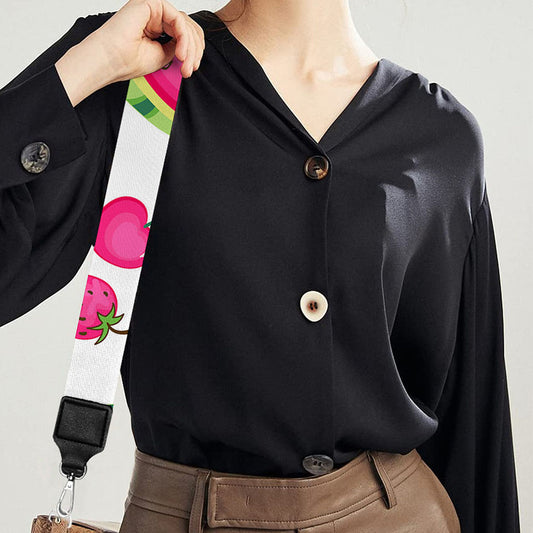 Cute Berry Watermelon Pattern Print Bag Strap