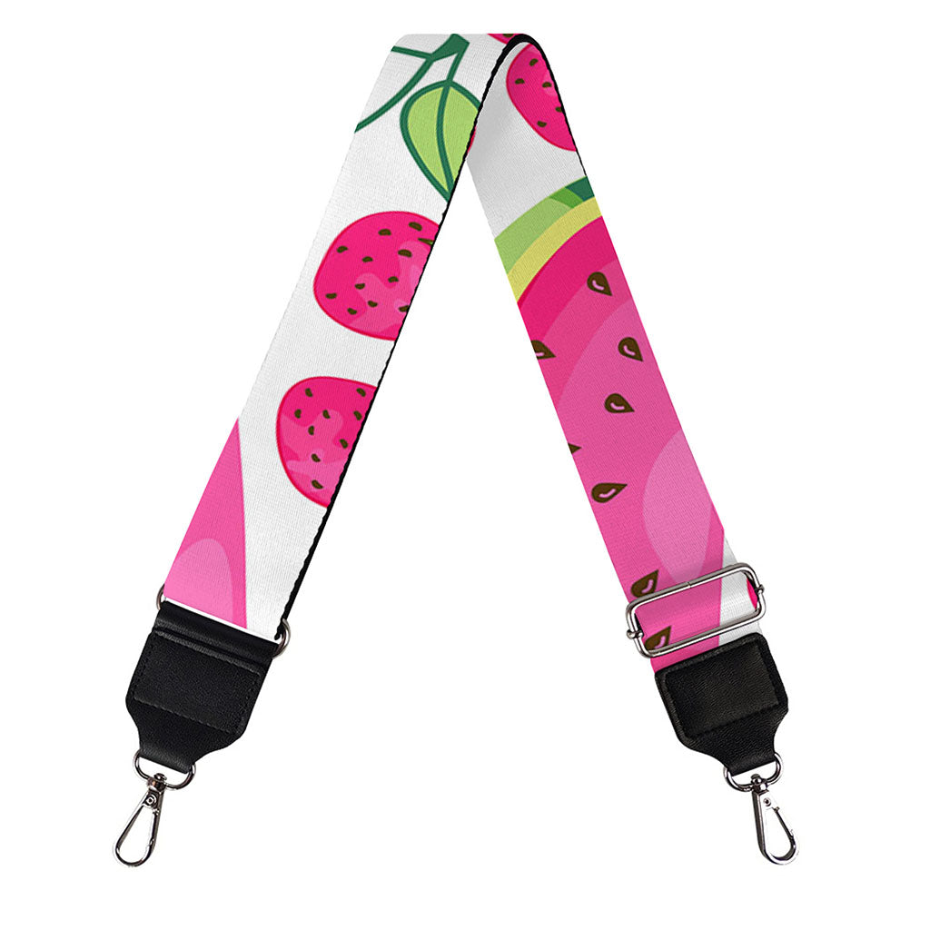 Cute Berry Watermelon Pattern Print Bag Strap
