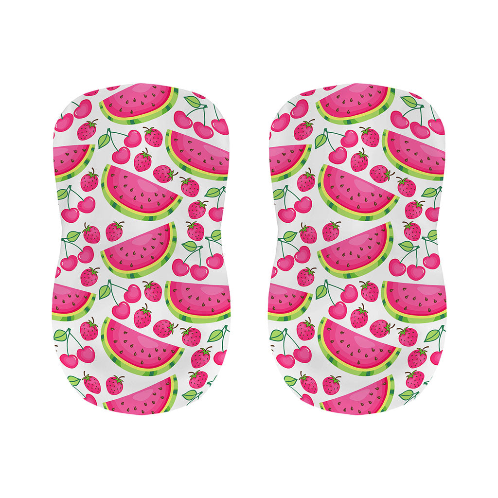 Cute Berry Watermelon Pattern Print Bar Stool Covers
