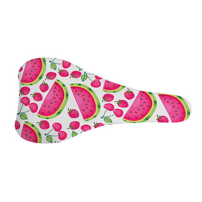 Cute Berry Watermelon Pattern Print Bicycle Seat Cover