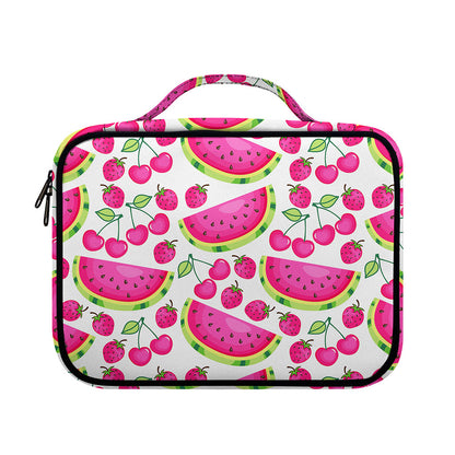 Cute Berry Watermelon Pattern Print Briefcase Bible Bag