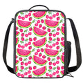 Cute Berry Watermelon Pattern Print Crossbody Lunch Bag