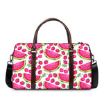 Cute Berry Watermelon Pattern Print Duffle Bag