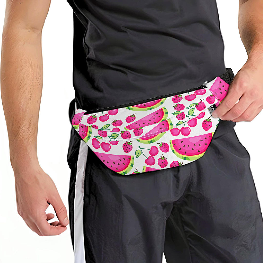 Cute Berry Watermelon Pattern Print Fanny Pack