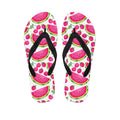 Cute Berry Watermelon Pattern Print Flip Flops