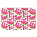 Cute Berry Watermelon Pattern Print Indoor Door Mat