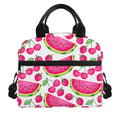 Cute Berry Watermelon Pattern Print Insulated Lunch Bag