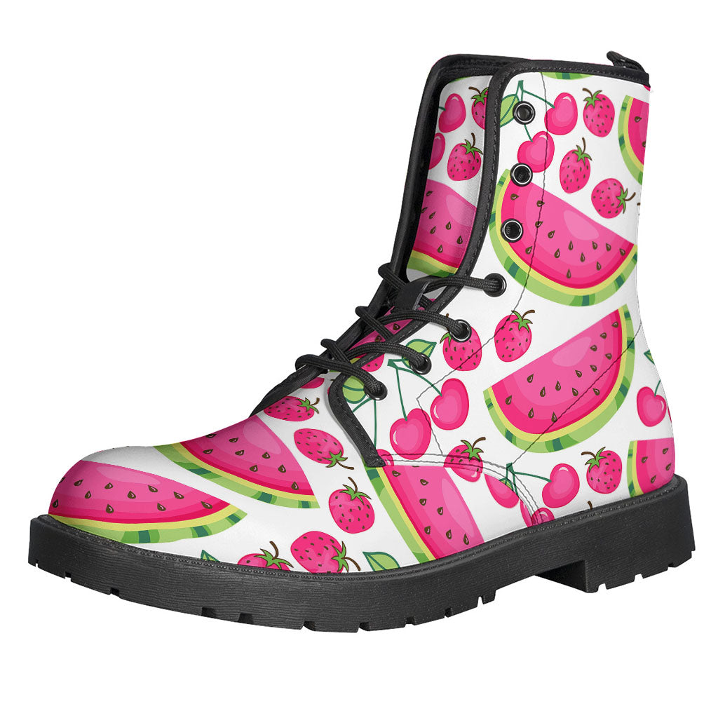 Cute Berry Watermelon Pattern Print Backpack