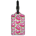 Cute Berry Watermelon Pattern Print Luggage Tag