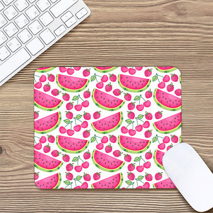 Cute Berry Watermelon Pattern Print Mouse Pad