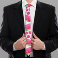 Cute Berry Watermelon Pattern Print Necktie