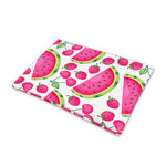 Cute Berry Watermelon Pattern Print Pet Cooling Mat Cover