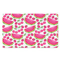 Cute Berry Watermelon Pattern Print Polyester Doormat