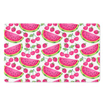 Cute Berry Watermelon Pattern Print Polyester Doormat