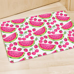 Cute Berry Watermelon Pattern Print Polyester Doormat