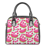 Cute Berry Watermelon Pattern Print Shoulder Handbag