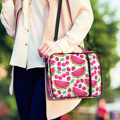Cute Berry Watermelon Pattern Print Shoulder Strap Bible Bag