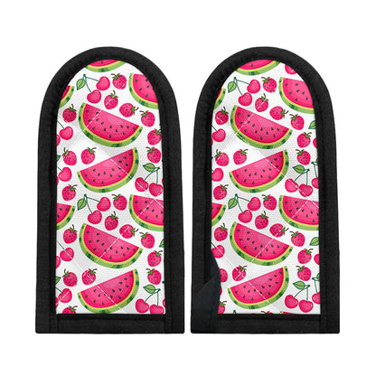 Cute Berry Watermelon Pattern Print Skillet Handle Cover