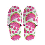 Cute Berry Watermelon Pattern Print Slippers