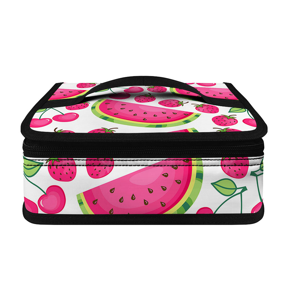 Cute Berry Watermelon Pattern Print Small Lunch Bag