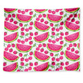 Cute Berry Watermelon Pattern Print Tapestry