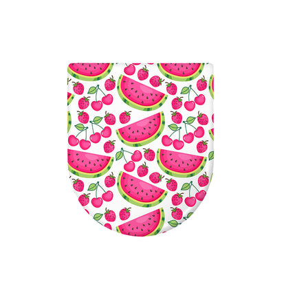 Cute Berry Watermelon Pattern Print Toilet Lid Cover
