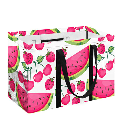 Cute Berry Watermelon Pattern Print Utility Tote Bag