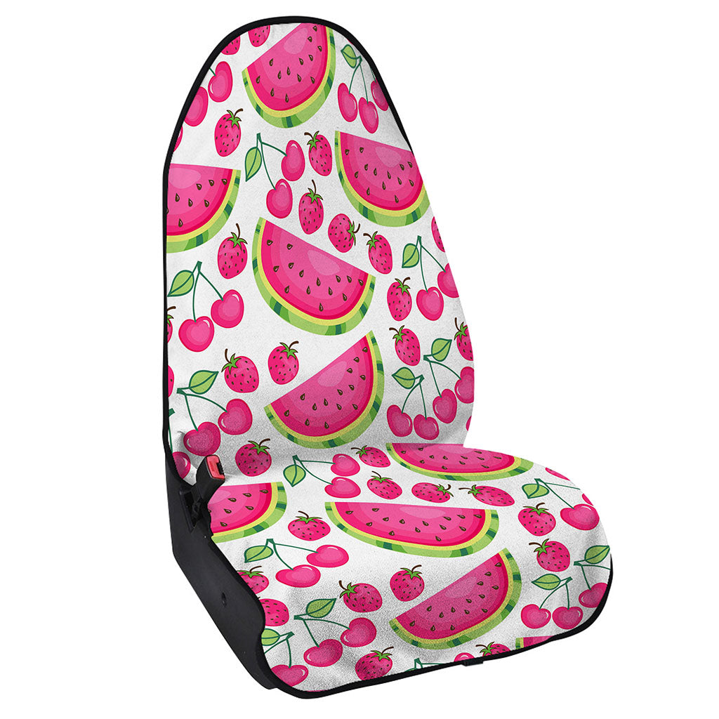 Cute Berry Watermelon Pattern Print Waterproof Car Seat Cover