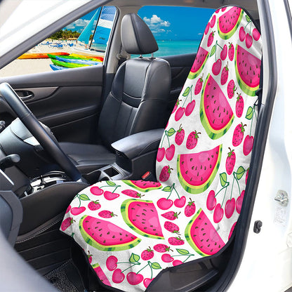 Cute Berry Watermelon Pattern Print Waterproof Car Seat Cover