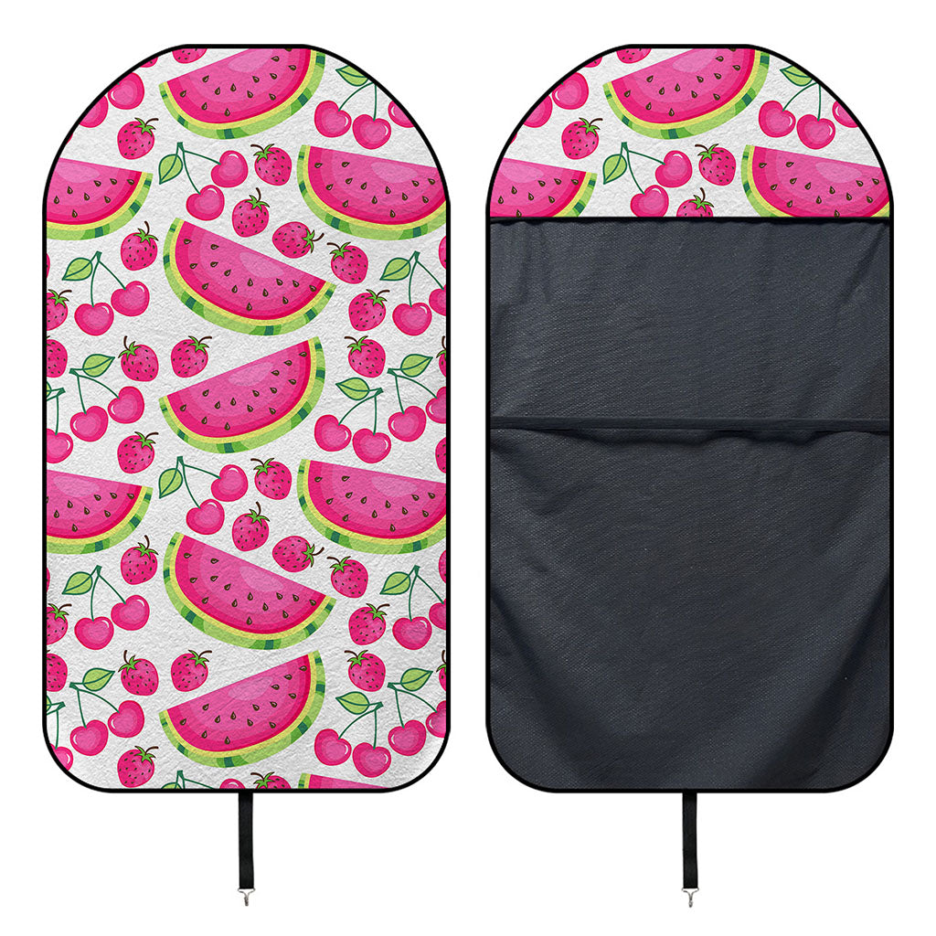 Cute Berry Watermelon Pattern Print Waterproof Car Seat Cover