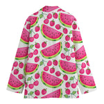 Cute Berry Watermelon Pattern Print Women's Blazer
