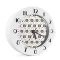 Cute Black Bear Pattern Print Alarm Clock